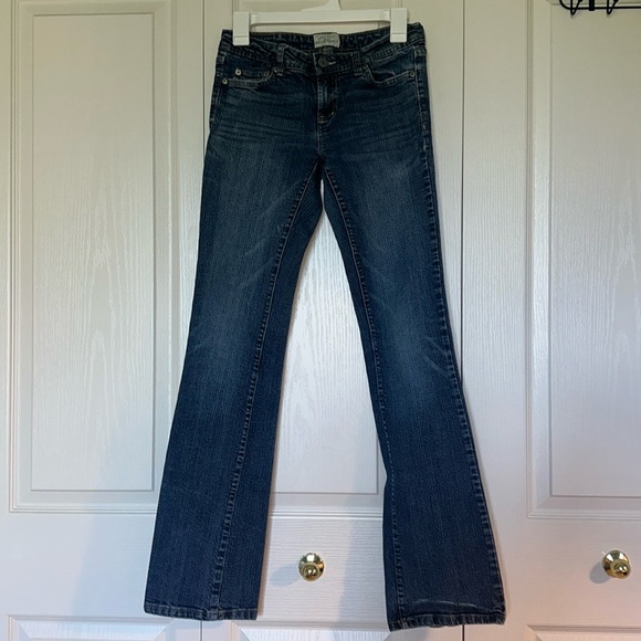 Aeropostale Chelsea Low Rise Bootcut Long Jeans - Picture 1 of 5